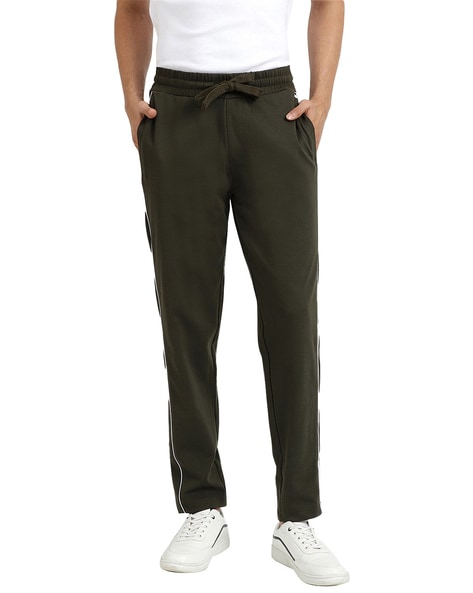 Buy Olive Green Track Pants for Men by UNITED COLORS OF BENETTON Online |  Ajio.com