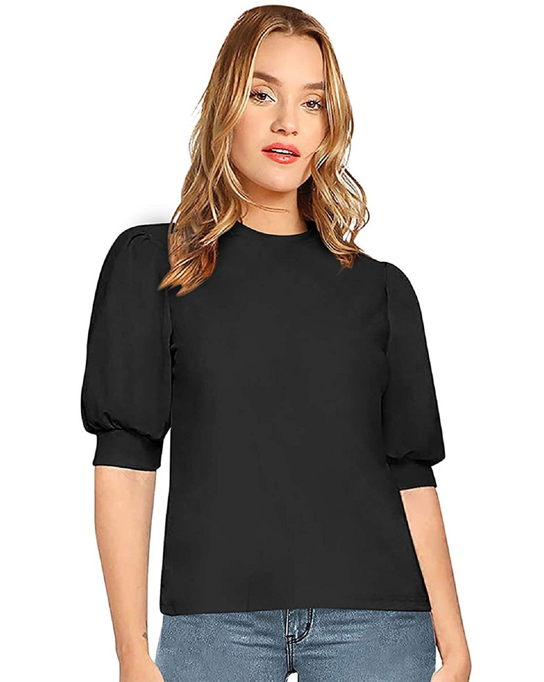 Buy Black Tops for Women by Clothzy Online