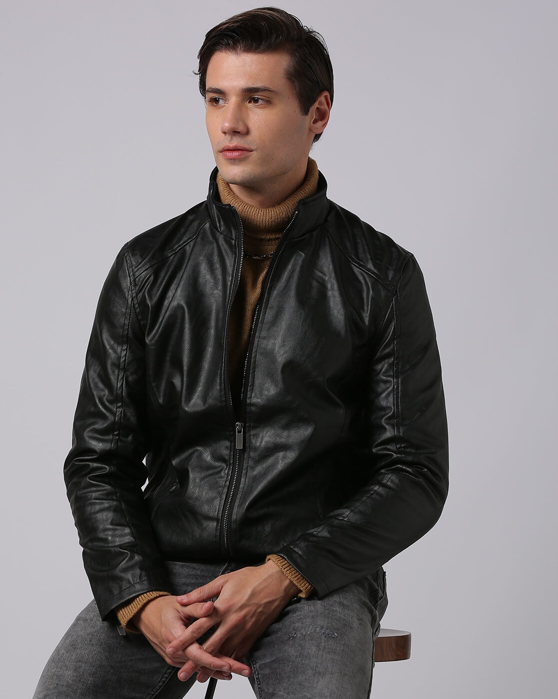Buy Black Jackets & Coats for Men by Buda Jeans Co Online