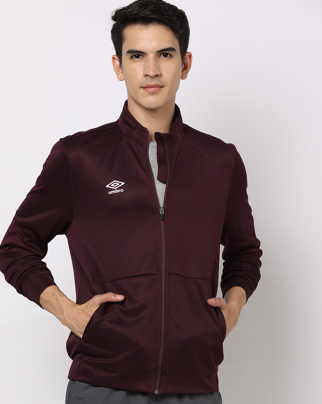 Buy UMBRO Track Jacket with Mesh Panel Online | Ajio.com