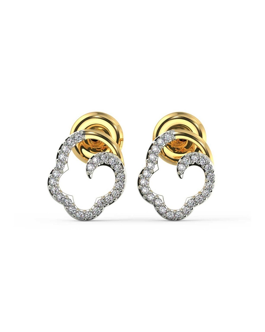 Buy Stud Earrings Online - CaratLane.com