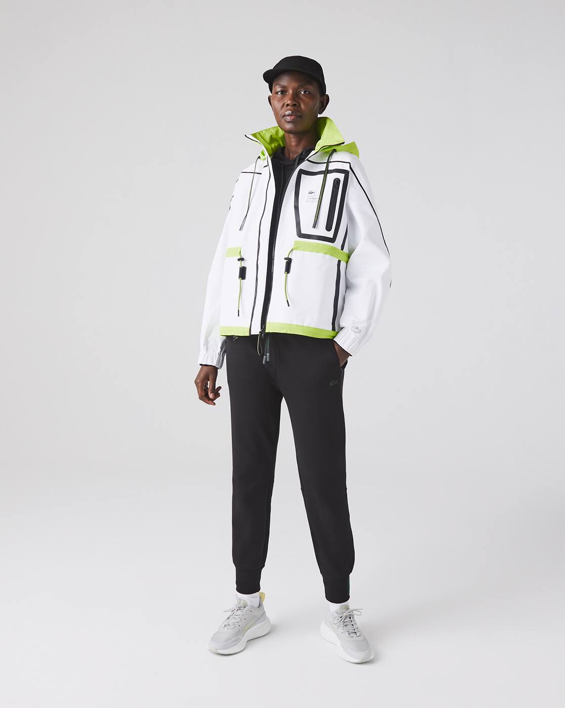 Buy Lacoste Zip-Front Water-Repellent Tra Online | Ajio.com