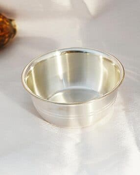 iski uski Sterling Silver Plain Bowl-picture-34
