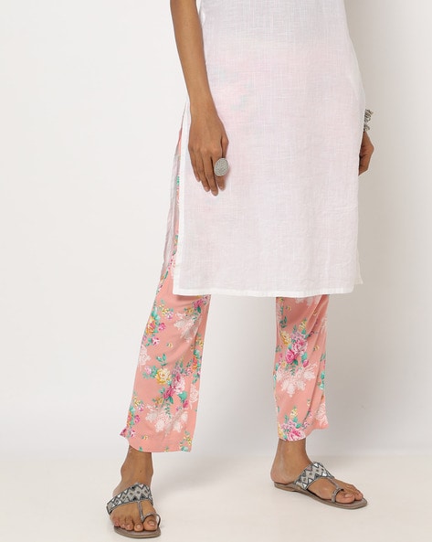 Printed Pants with Insert Pockets Price in India