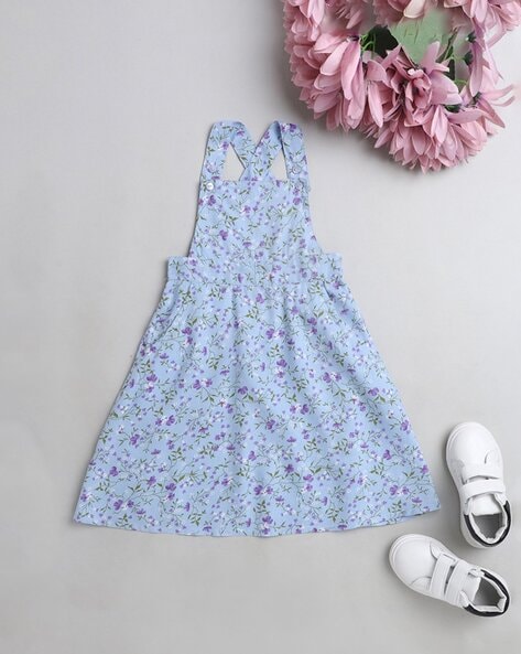 Floral Pinafore Dress – A N A G R A S S I A