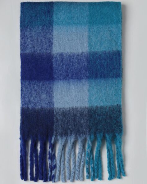 Checks Print Scarf Price in India