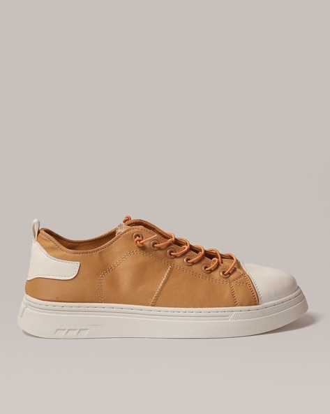 Buy Brown & White Sneakers for Men by Buda Jeans Co Online