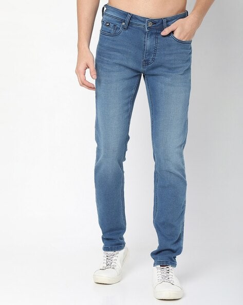 Gas Lightly Washed Mid-Rise Jeans