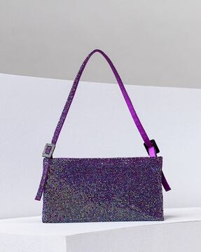 BENEDETTA BRUZZICHES Your Best Friend mini crystal-embellished chainmail  shoulder bag