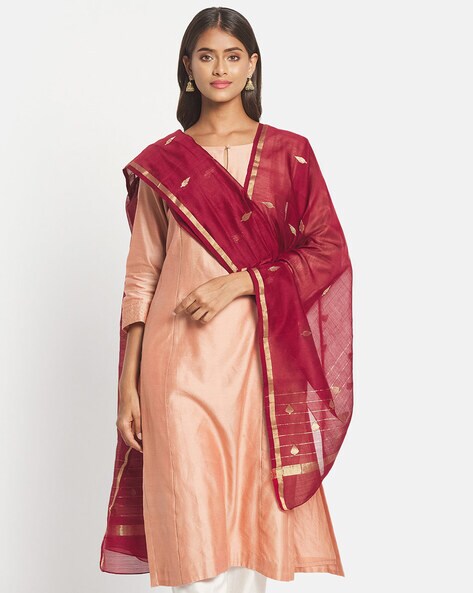Chanderi Silk Dupatta Price in India