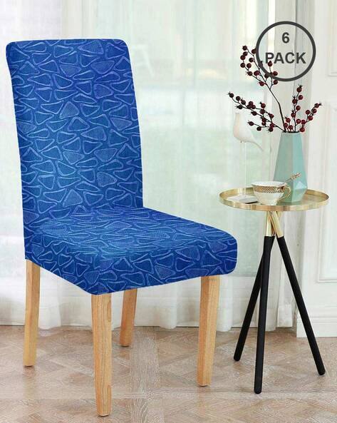 Cortina Eyelet Curtain Set of 6 Printed Cortina Chair Covers