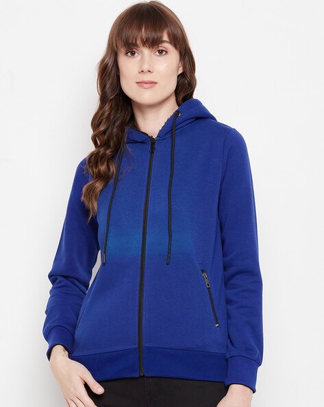 Royal blue cheap hoodie women's