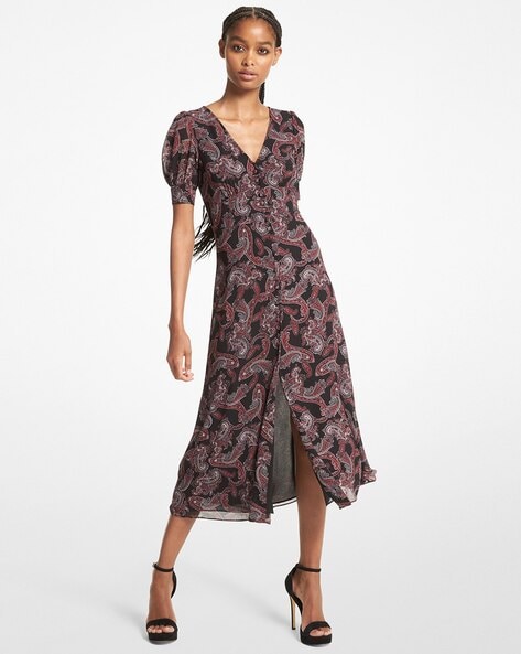 Michael kors paisley outlet dress