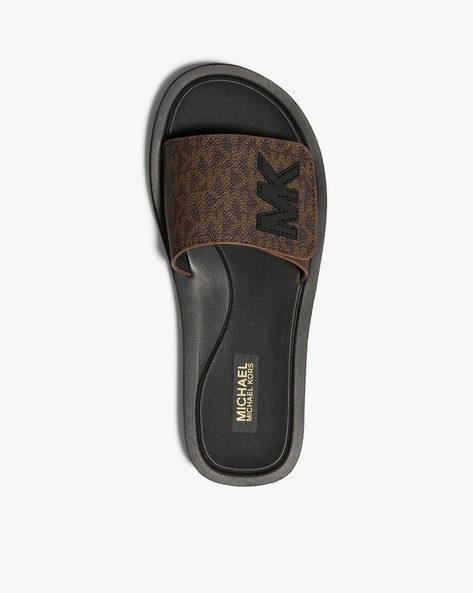 Buy Brown Flat Sandals for Women by Michael Kors Online Ajio