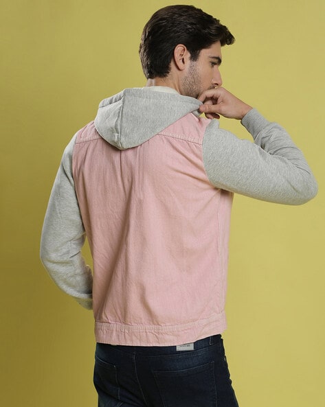 Buy Red Tape Light Pink Full Sleeves Hooded Sweatshirt for Men's Online @  Tata CLiQ