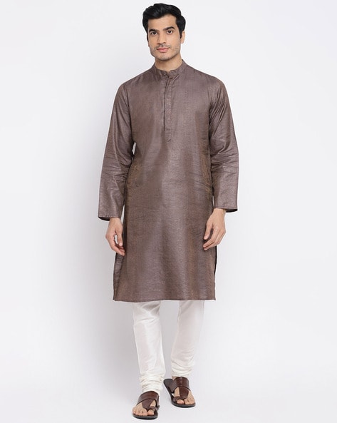 Fabindia Slim Fit Long Kurta