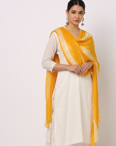 Striped Cambric Dupatta Price in India