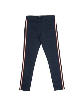 allen solly Mid-Rise Jeggings with Contrast Taping-picture-11