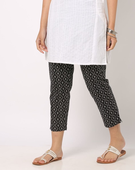 Printed Cropped Pants Price in India