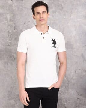 Buy White Tshirts for Men by U.S. Polo Assn. Online | Ajio.com