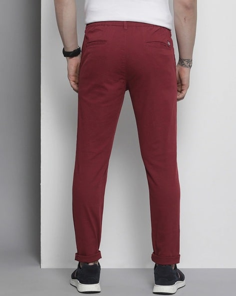 Red Chinos  Buy Red Chinos online in India