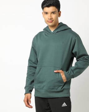 Adidas hoodie hotsell mens green