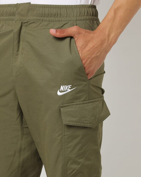 Nike green store cargo pants