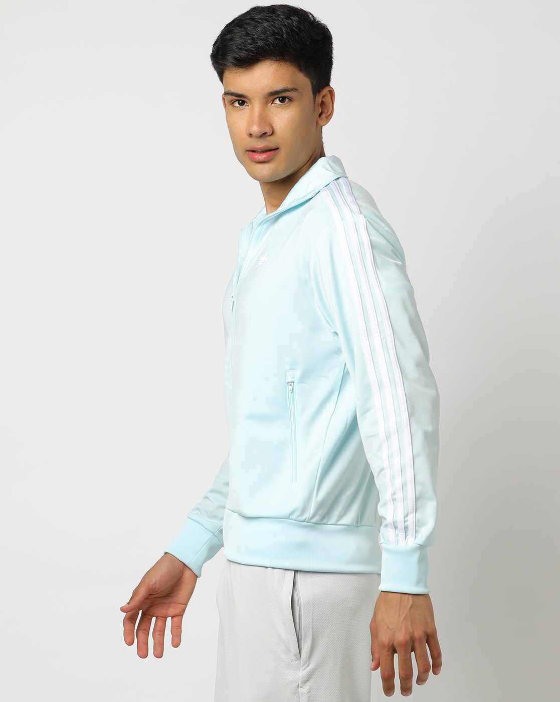 adidas Essentials Hybrid Down Hooded Jacket - Blue | Men's Lifestyle |  adidas US