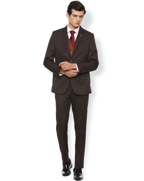 Van heusen coat online suit price