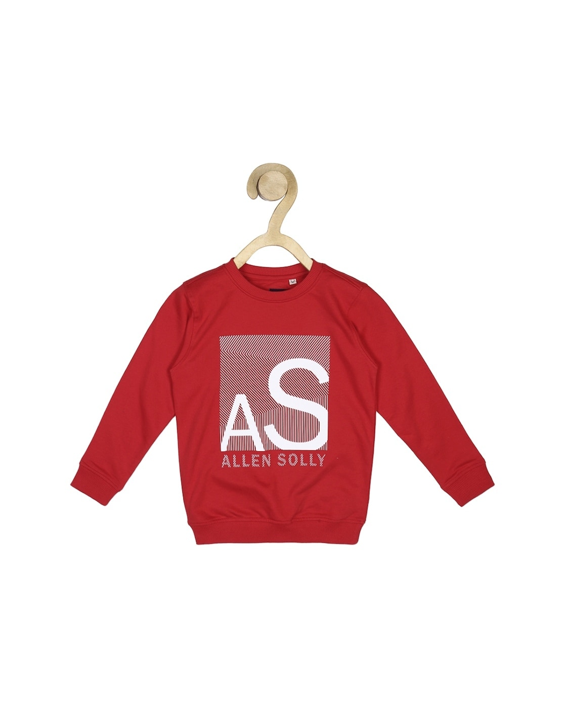 Allen solly red discount sweatshirt