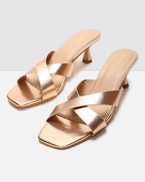 Amy Chappals | Golden Strappy Sandals for Bride, Mother and Aunts –  aroundalways