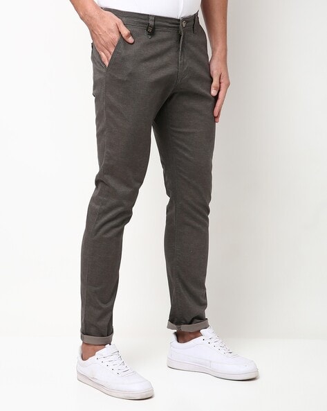 Buy Grey Trousers  Pants for Men by MONTE BIANCO Online  Ajiocom