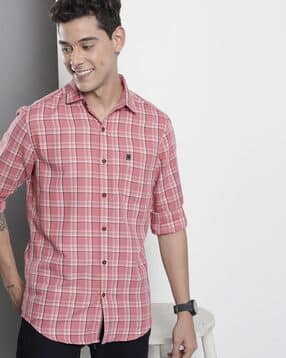 the indian garage co Checked Shirt with Patch Pocket-picture-33