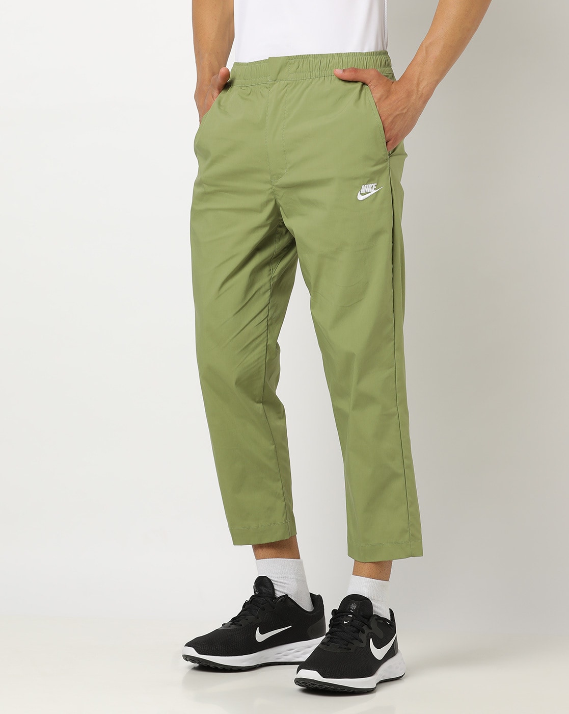 Loose Fit Track Pants | Dark Green | ONLY®