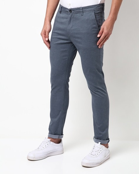 Frontwalk Slim Fit Trousers Skinny Stretchy India  Ubuy