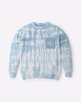 lee cooper Tie & Dye Round-Neck Sweater-picture-16
