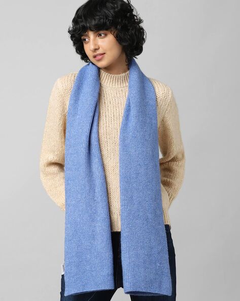Ribbed Knitted Scarf Price in India