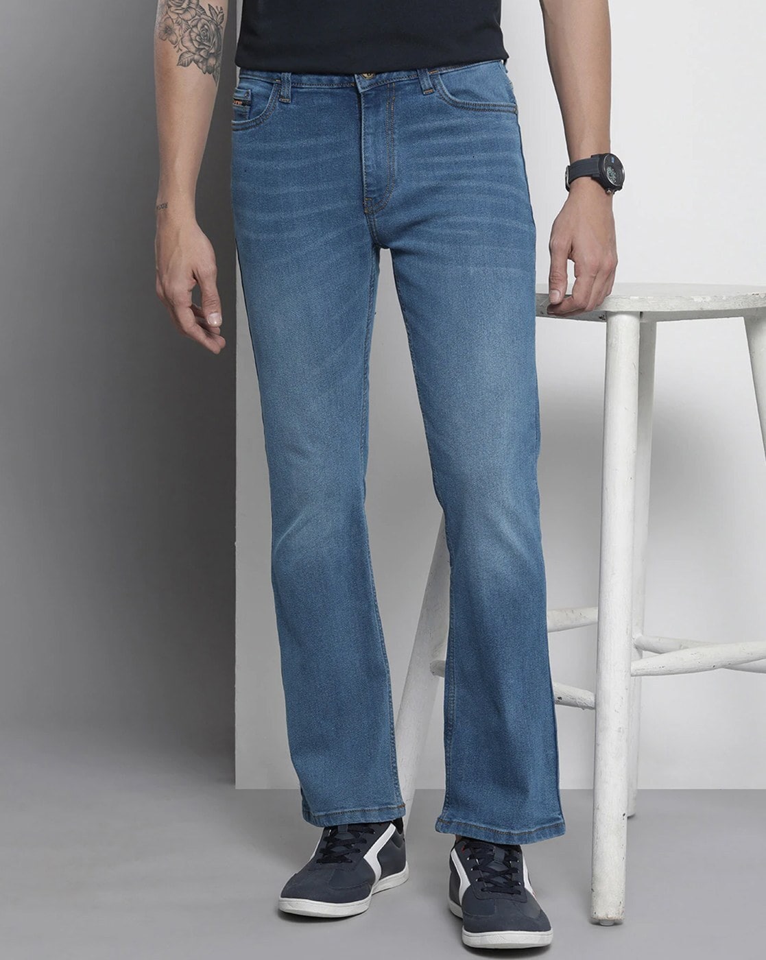 Buy Blue Jeans for Men by The Indian Garage Co Online