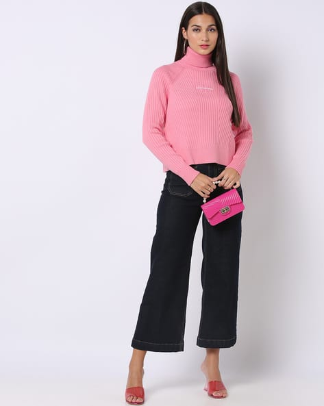 Buy Pink Sweaters Cardigans for Women by Calvin Klein Jeans