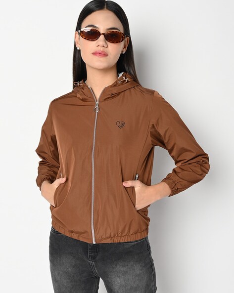 Buy Tan Jackets Coats for Women by Fort Collins Online Ajio