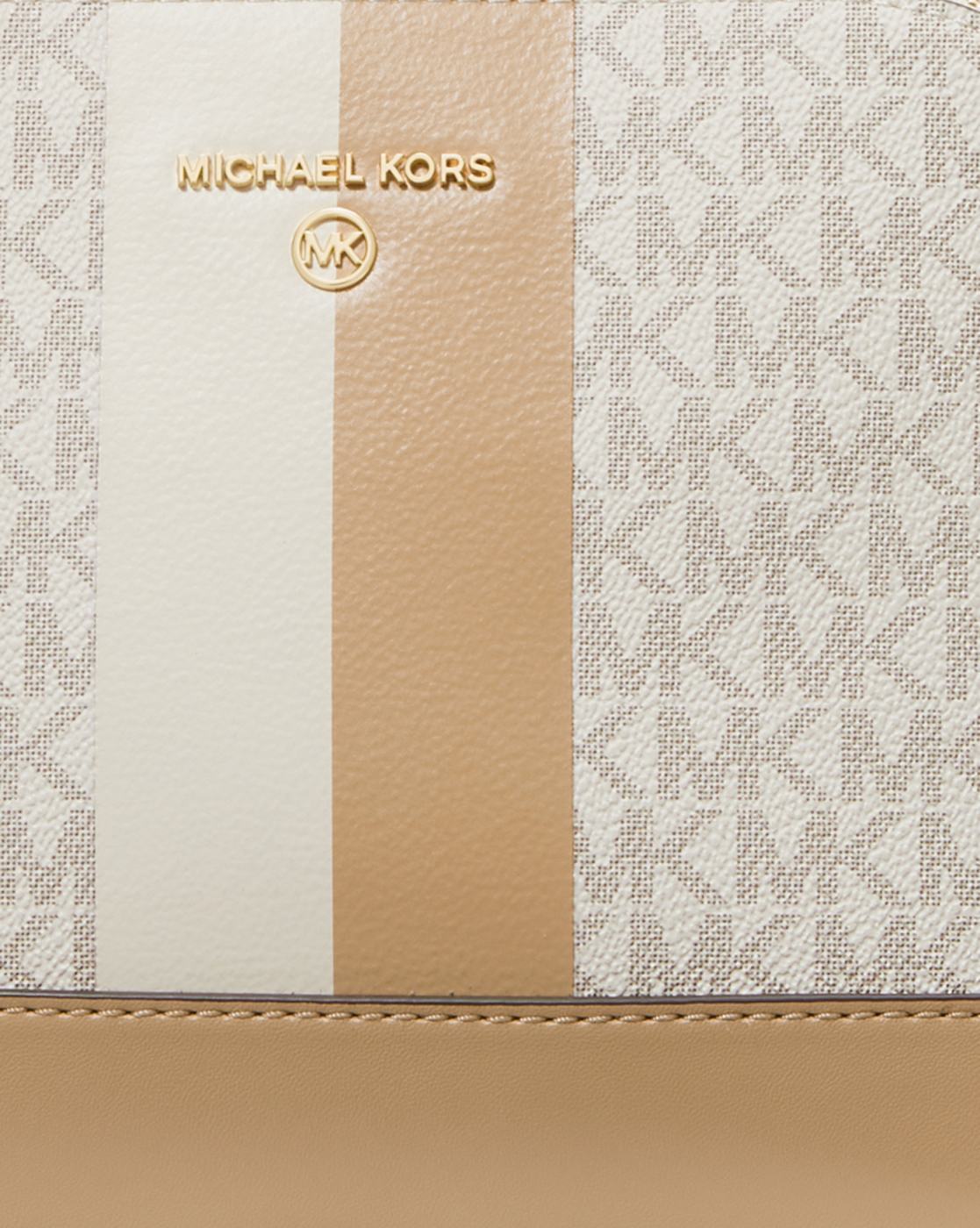 MICHAEL Michael Kors Jet Set Large Logo Print Crossbody