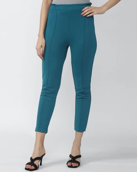VAN HEUSEN Mid-Rise Capris with Elasticated Waist