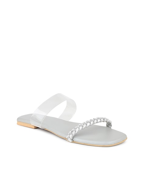 SOLEIL FLAT SANDAL BLACK – AMINAH ABDUL JILLIL