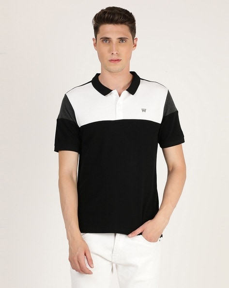 bogstaveligt talt ø lure Buy Black & White Tshirts for Men by WRANGLER Online | Ajio.com