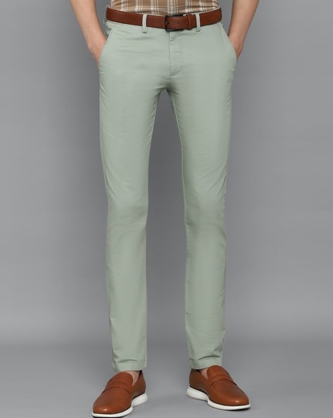 Buy Olive Trousers Pants for Men by ALLEN SOLLY Online Ajio