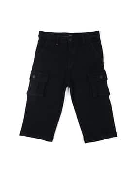 allen solly Denim Cargo Shorts-picture-16