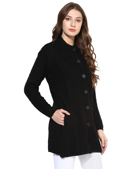 Buy Black Sweaters Cardigans for Women by One Femme Online