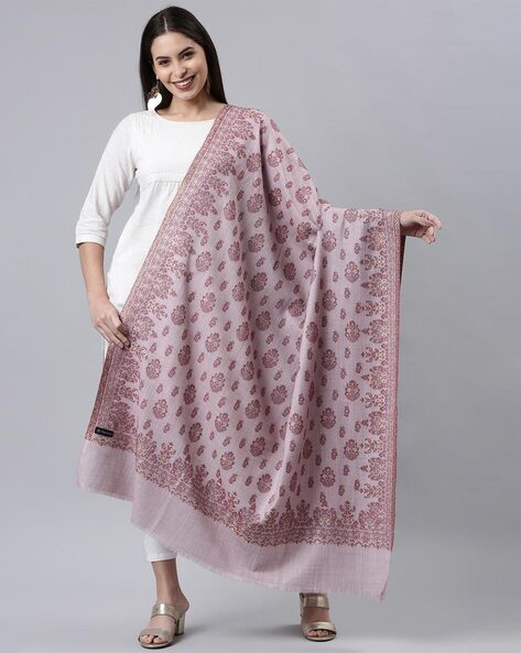 Shawl with Woven Motifs Price in India