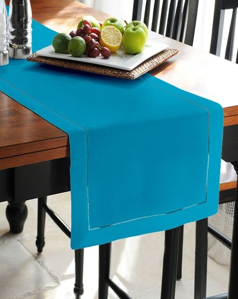 Buy Aqua blue Table Covers, Runners & Slipcovers for Home