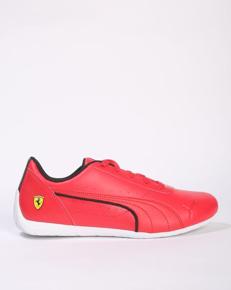 Buy Puma Farrari Neo Cat Lace-Up Casual Shoes Red Color Men